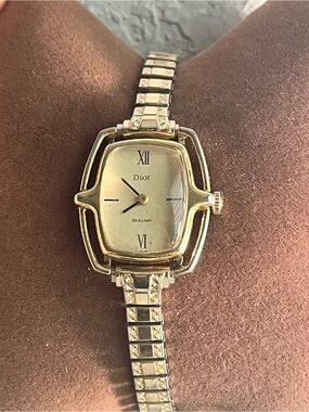 1977 BULOVA DIOR Ladies Mechanical Wristwatch
